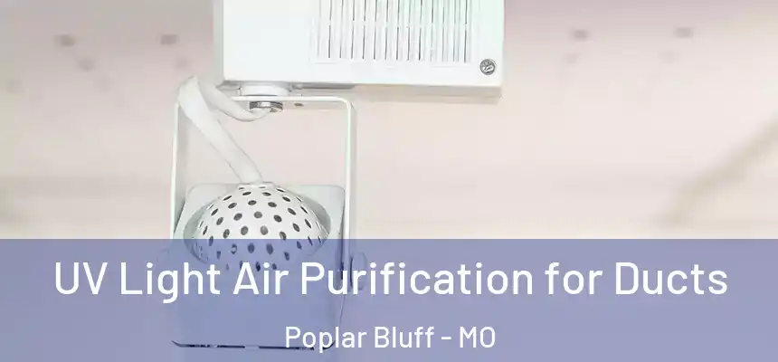  UV Light Air Purification for Ducts Poplar Bluff - MO